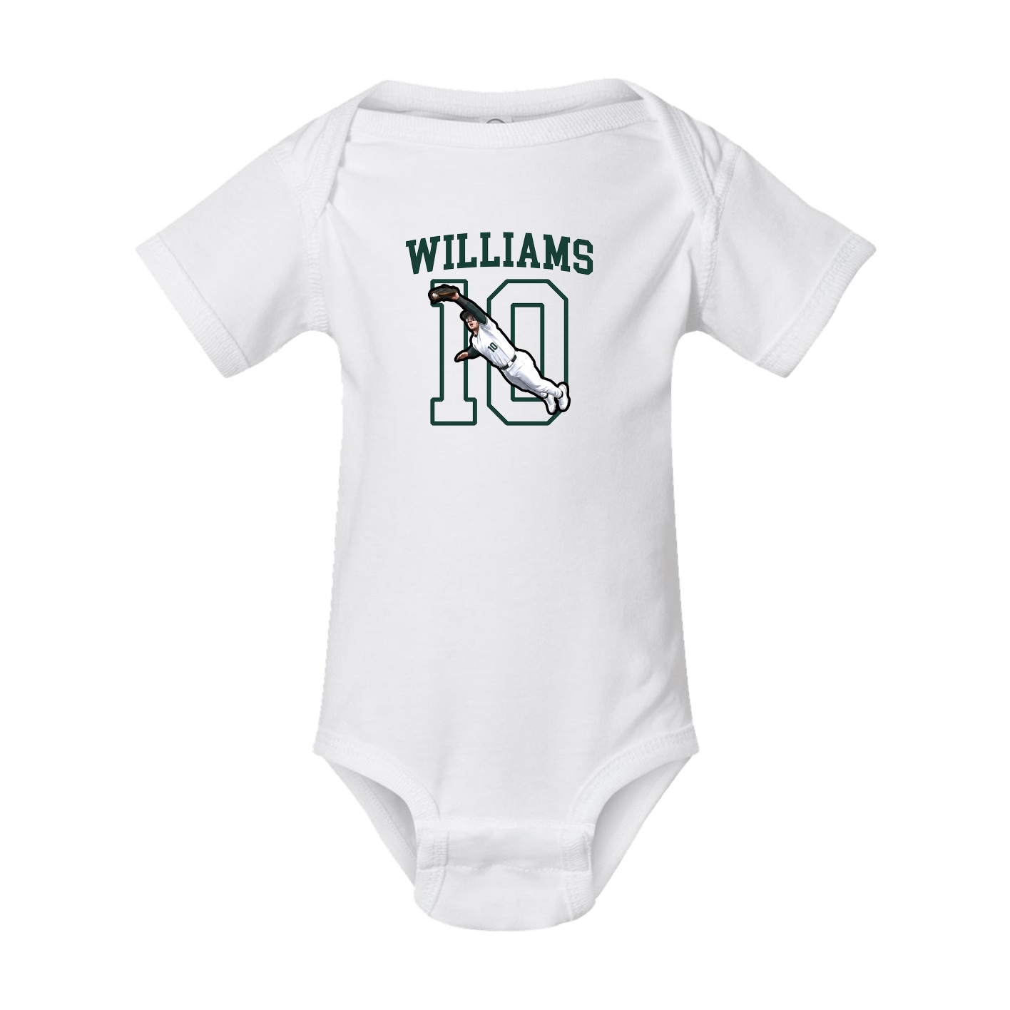 Baby Onesie — Shirsey in White
