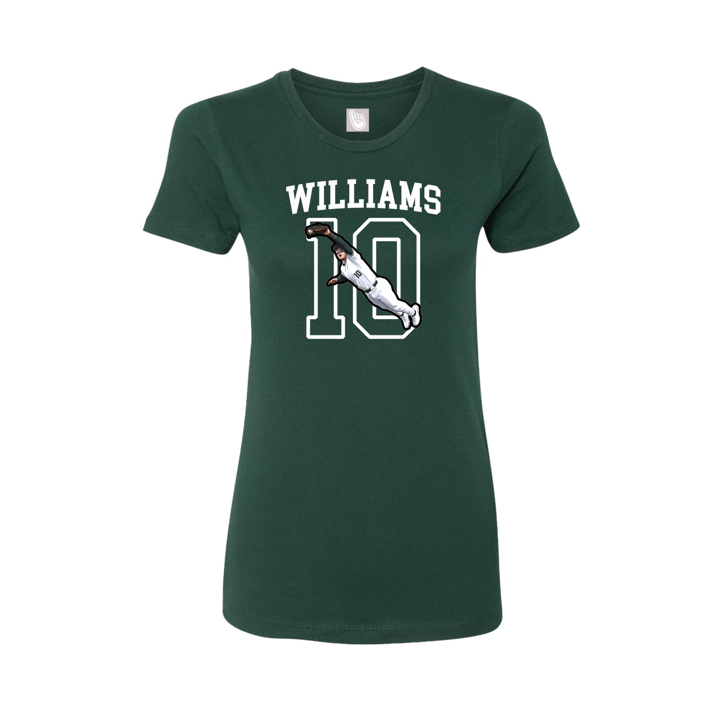 Fitted Women's Tee — Shirsey in Green