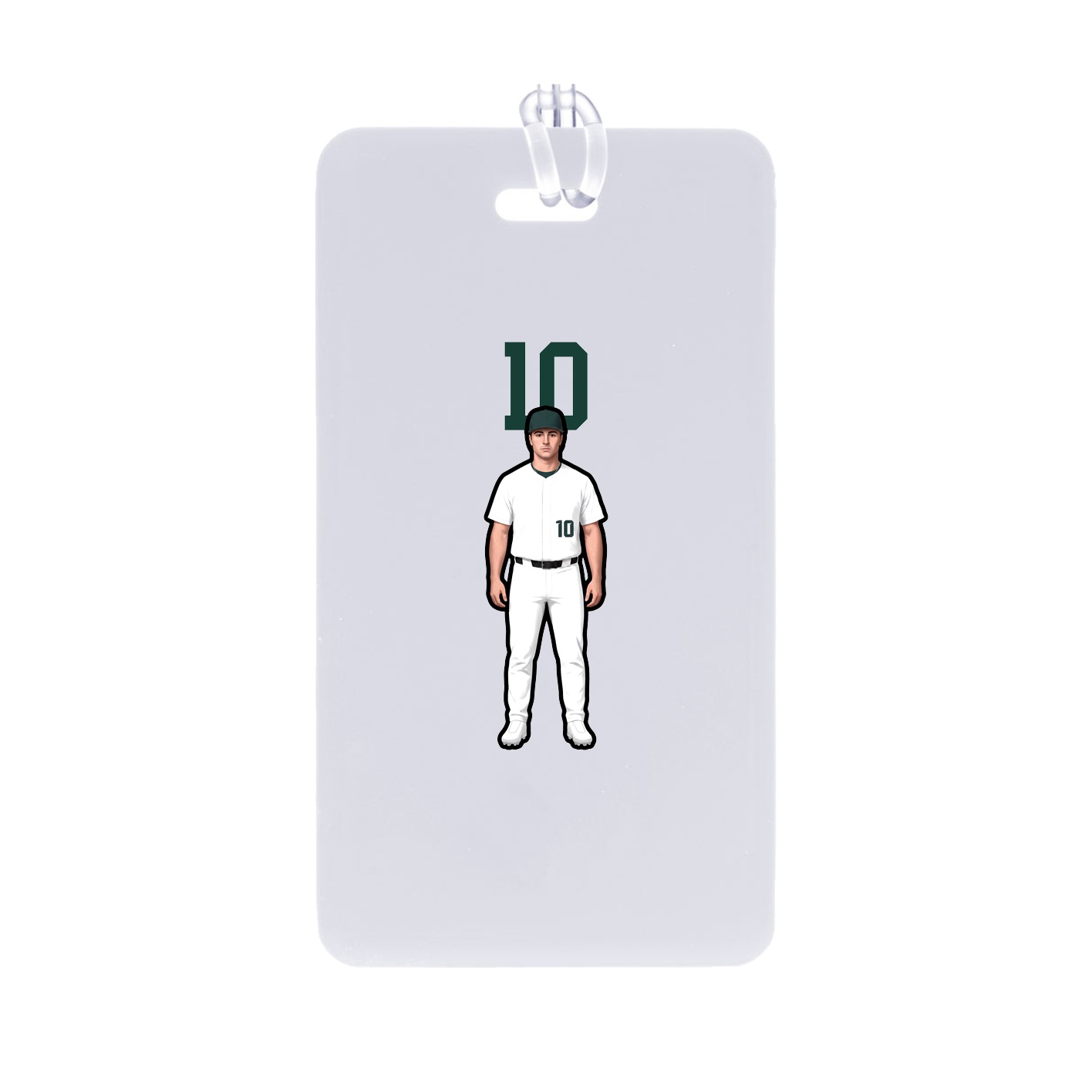 Bag Tag — Number Top in Classic
