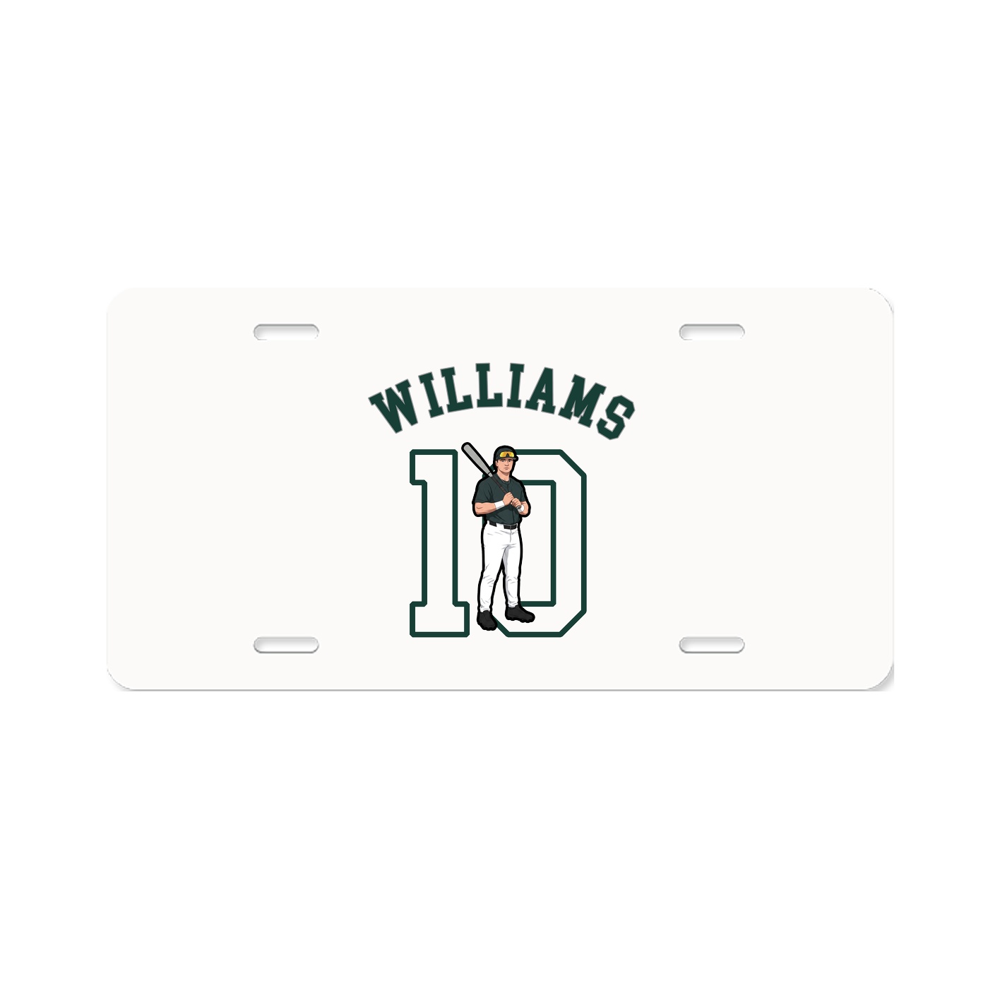 License Plate — Shirsey Arch in Classic