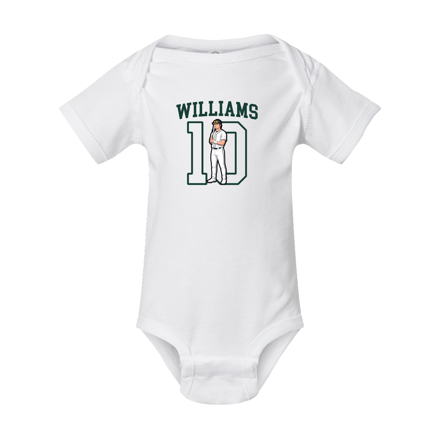 Baby Onesie — Shirsey in White