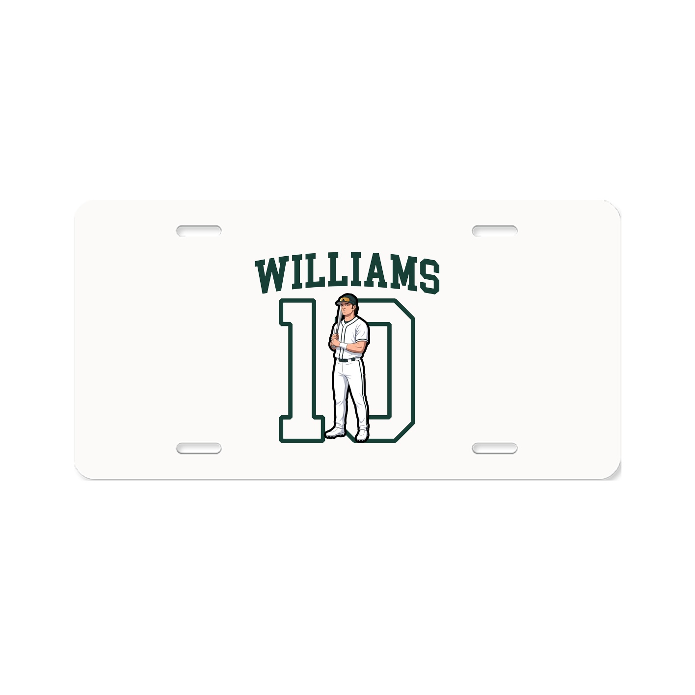 Aluminum License Plate