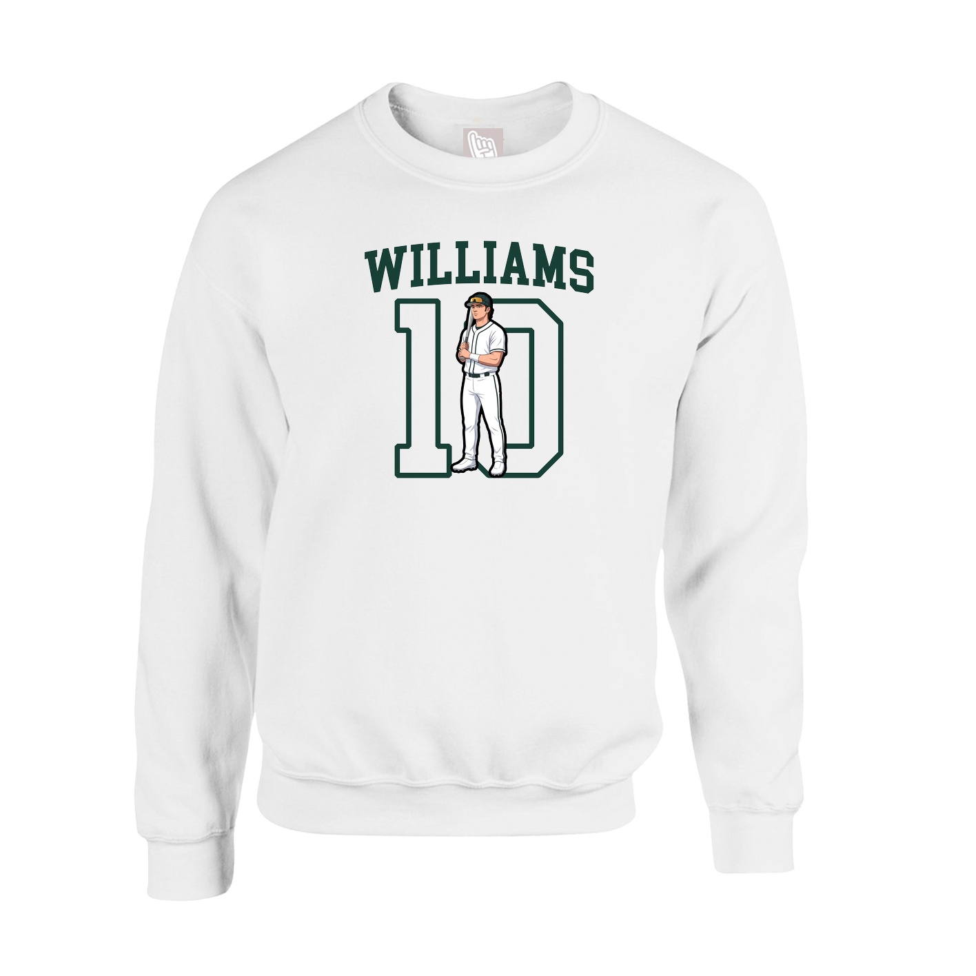 Fleece Crew — Shirsey in White
