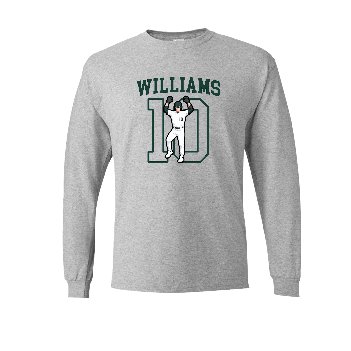 Long Sleeve Tee — Shirsey in Grey