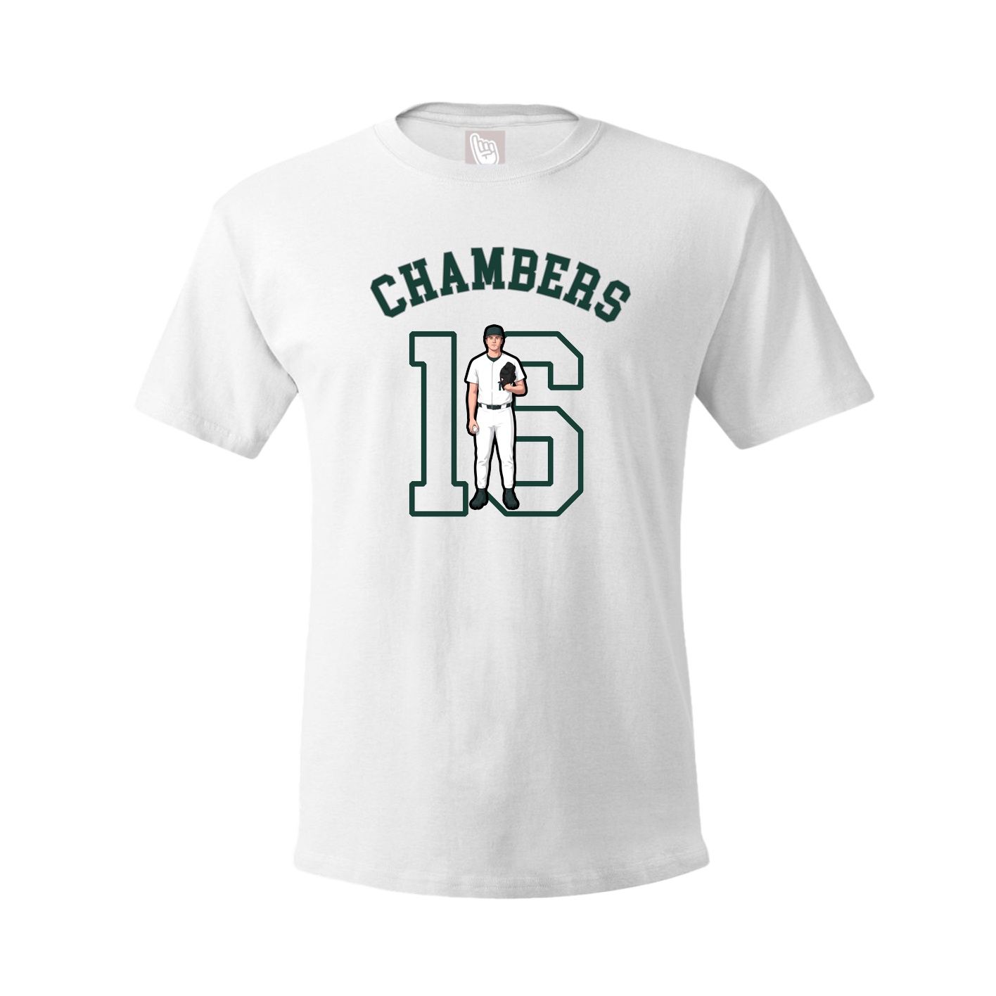 Tee — Shirsey Arch in White