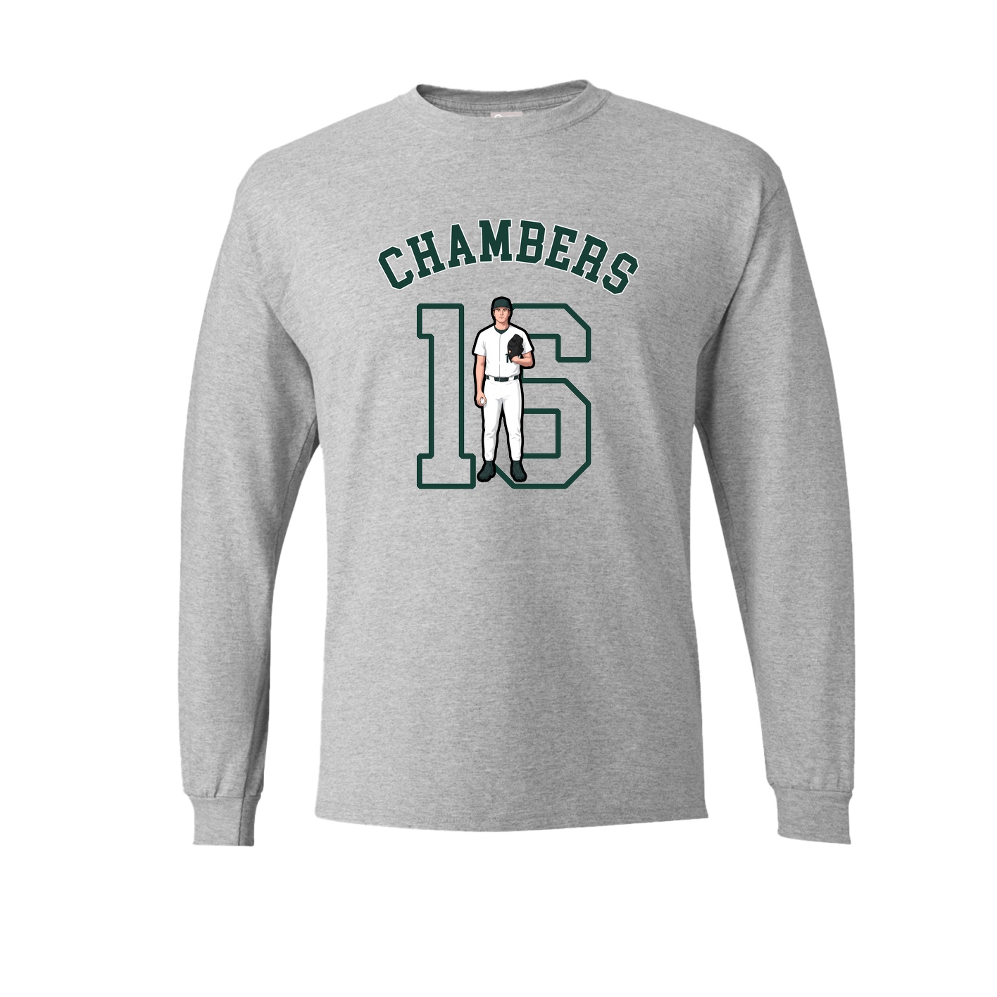 Long Sleeve Tee — Shirsey Arch in Grey