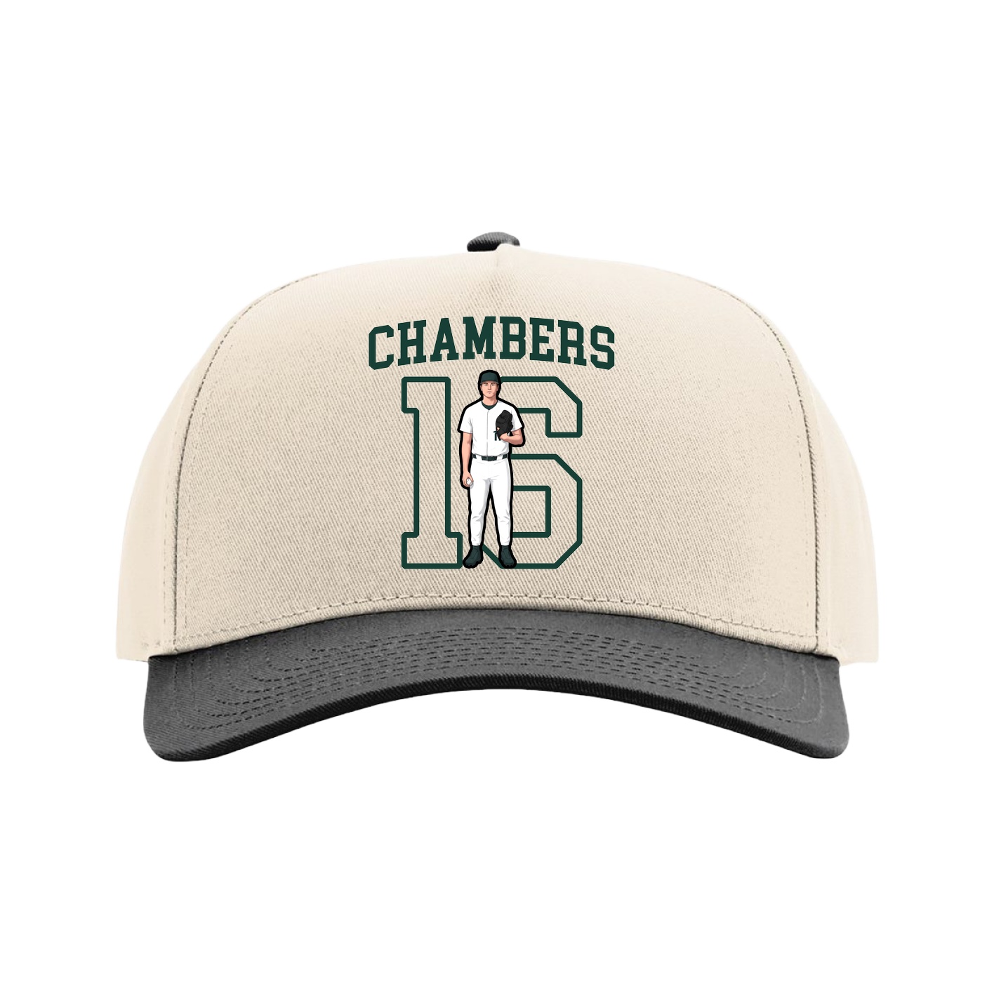Full Fabric Five-Panel Champ Cap
