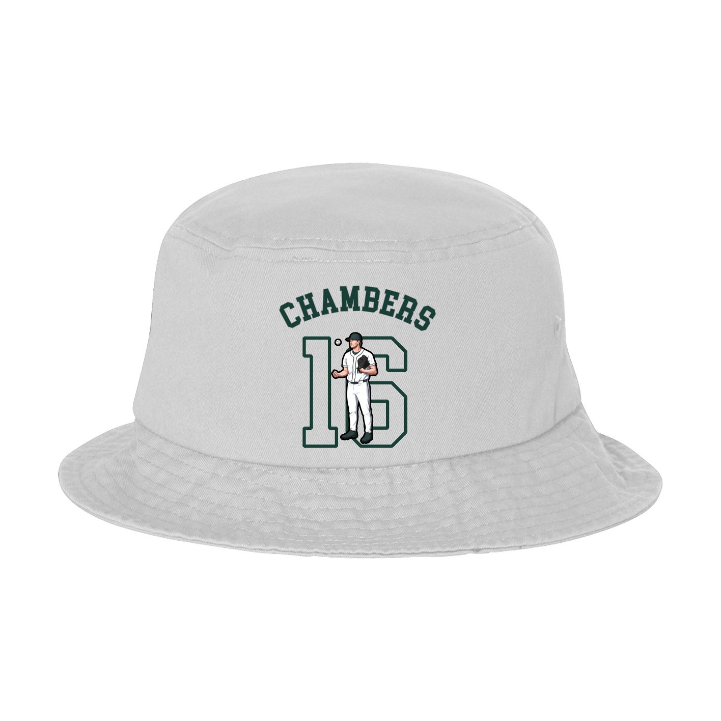 Bucket Cap — Shirsey Arch in White