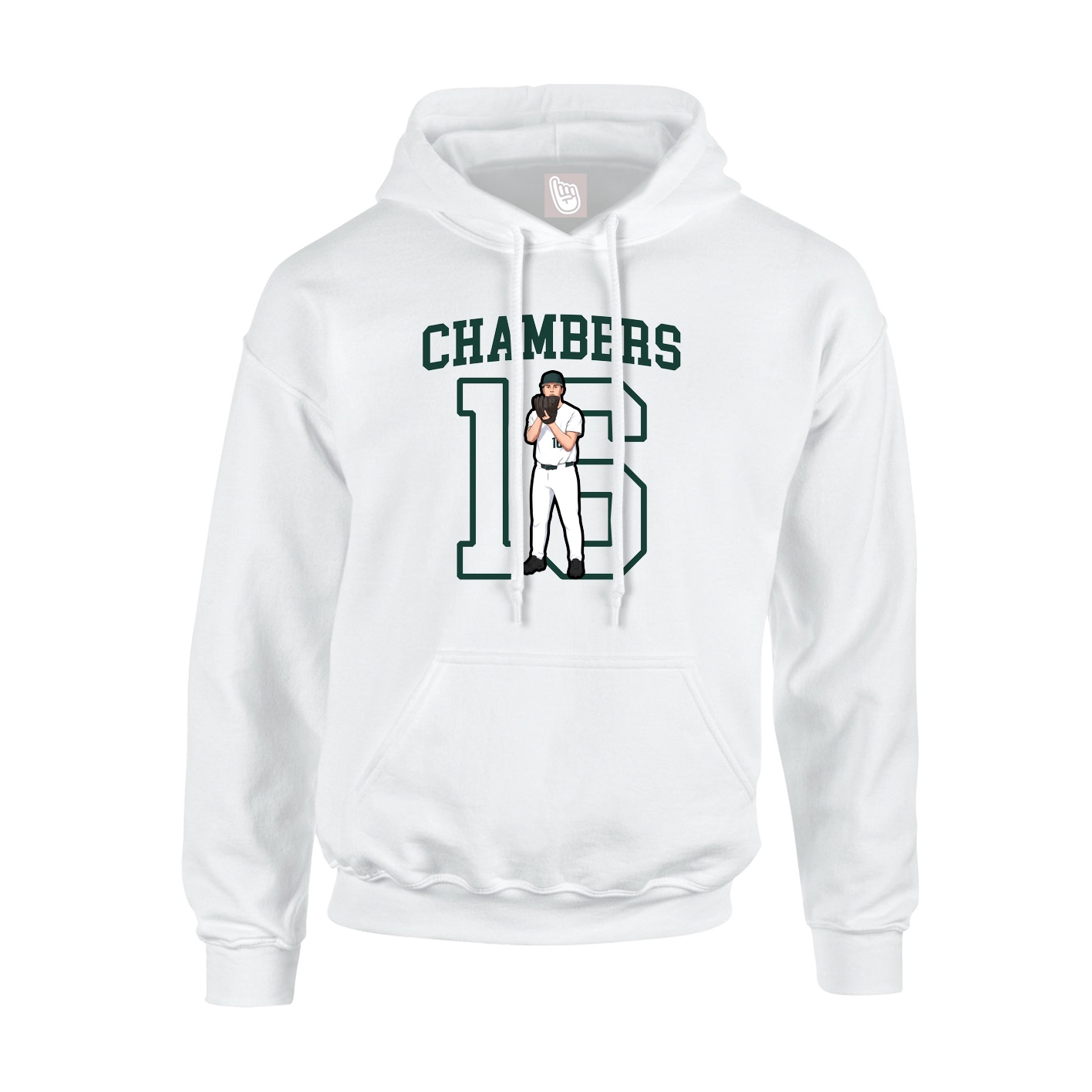 Youth Hoodie — Shirsey in White