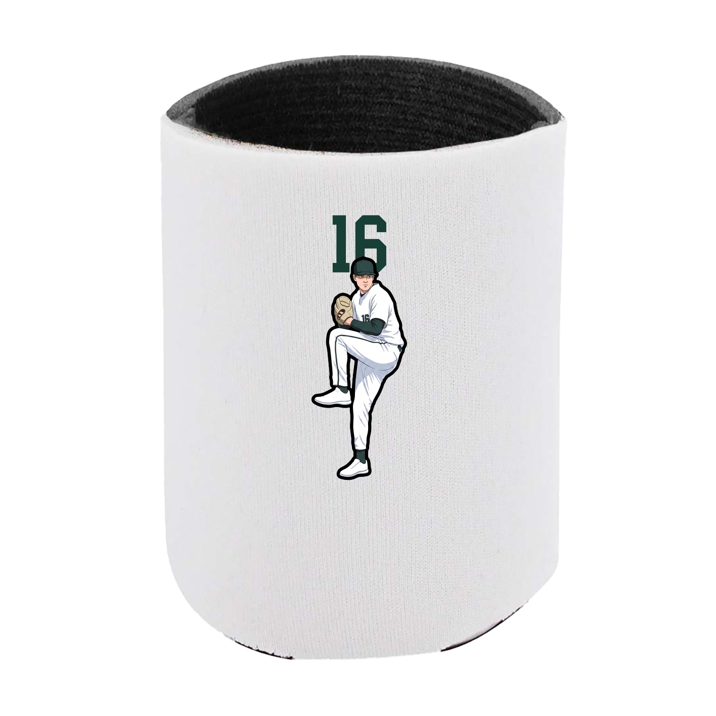 Can Holder — Number Top in White