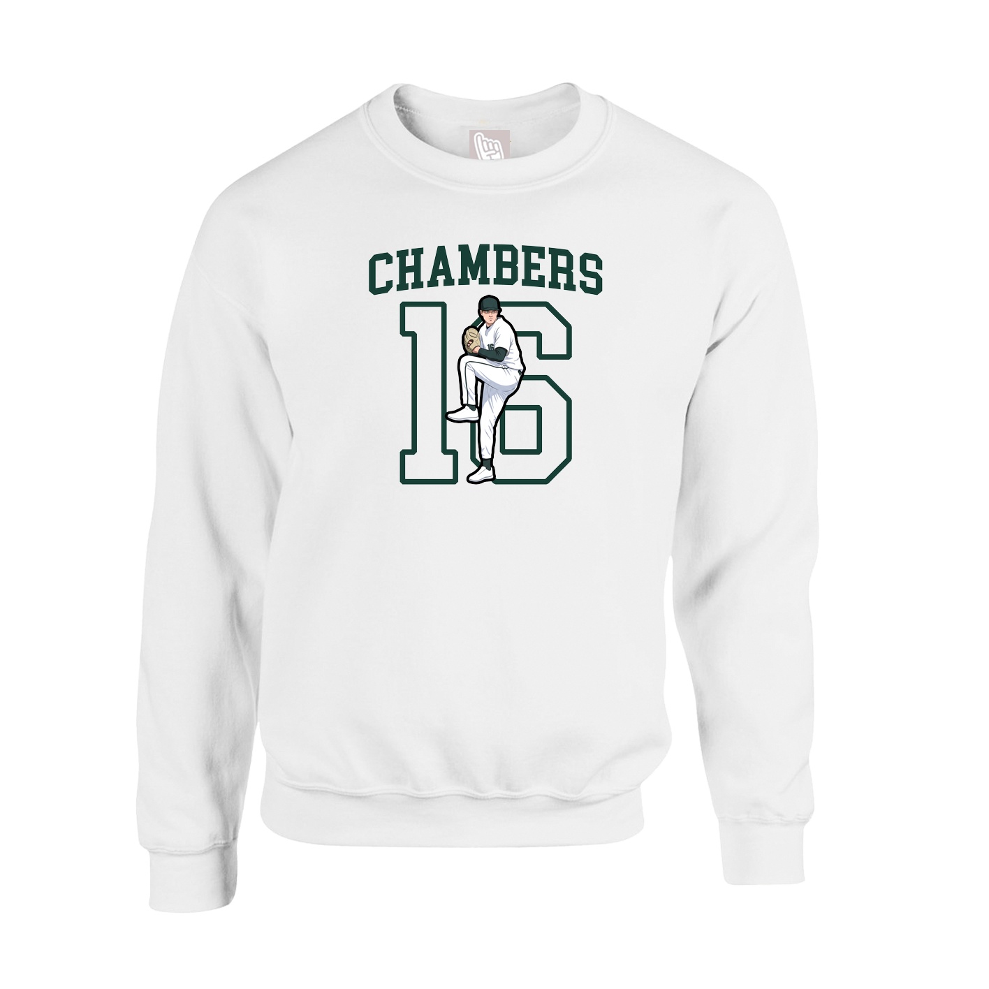 Fleece Crew — Shirsey in White