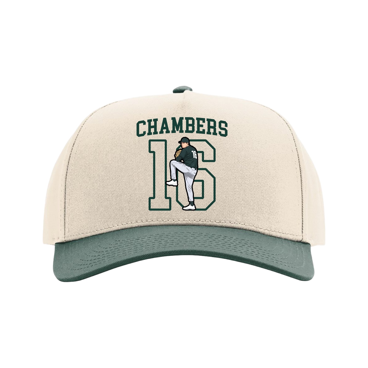 Full Fabric Five-Panel Champ Cap