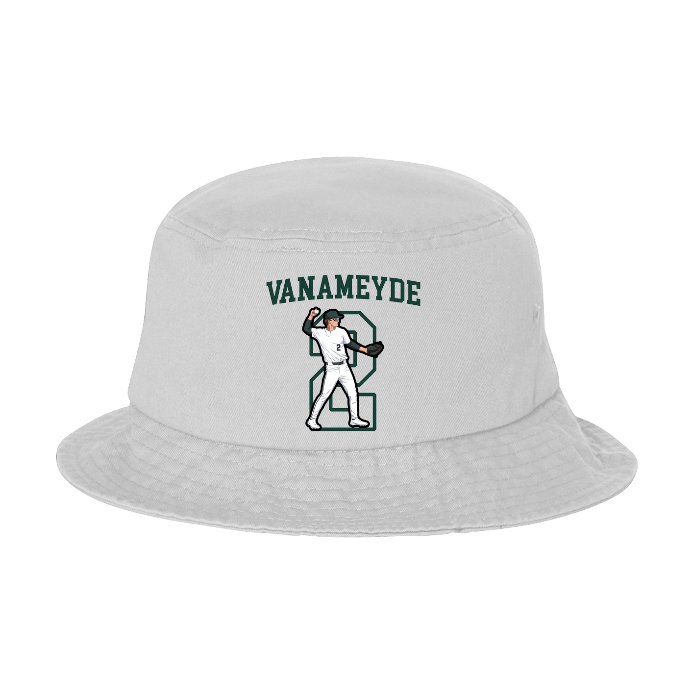 Bucket Cap — Shirsey in White