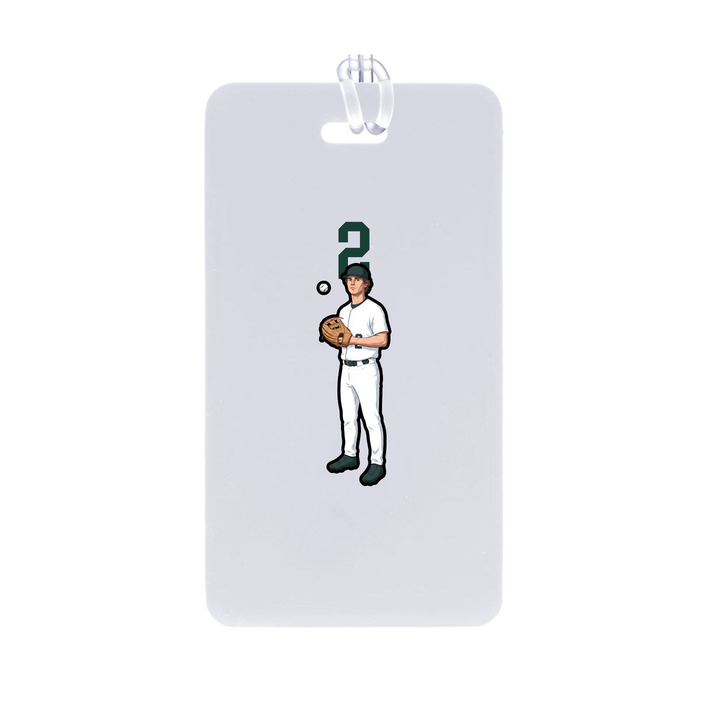 Bag Tag — Number Top in Classic