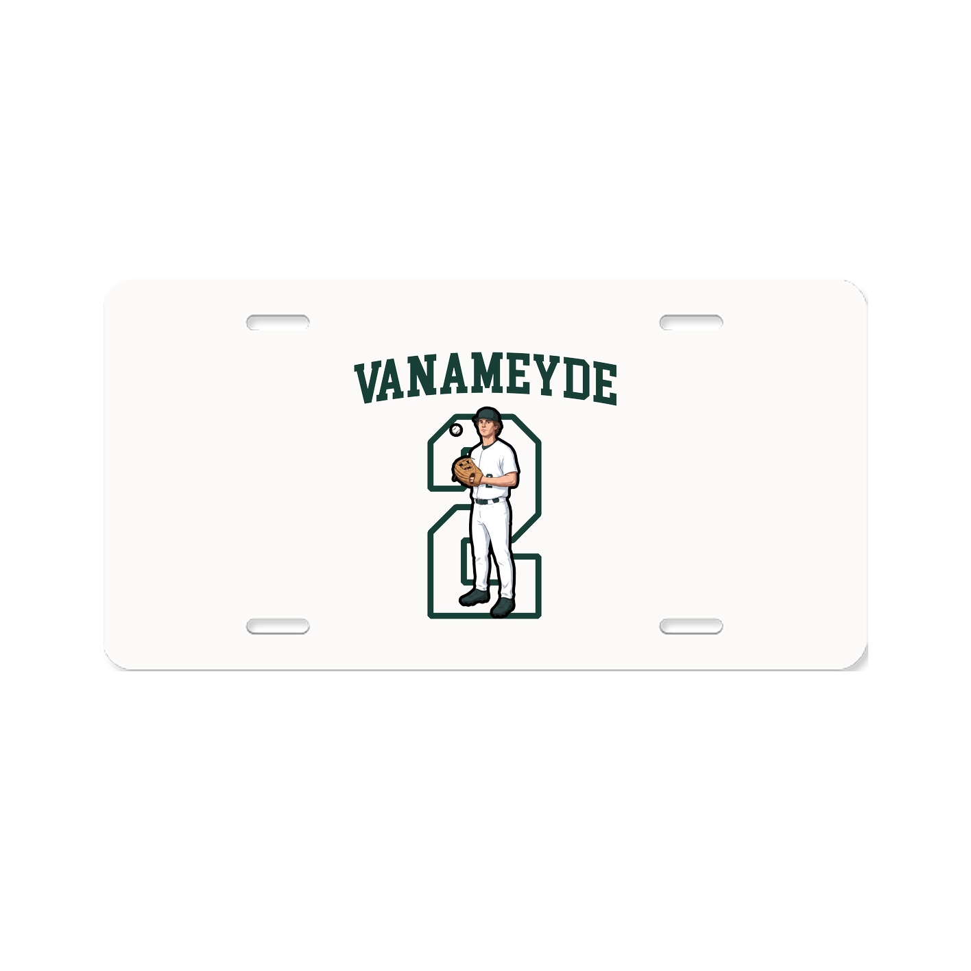 License Plate — Shirsey in Classic