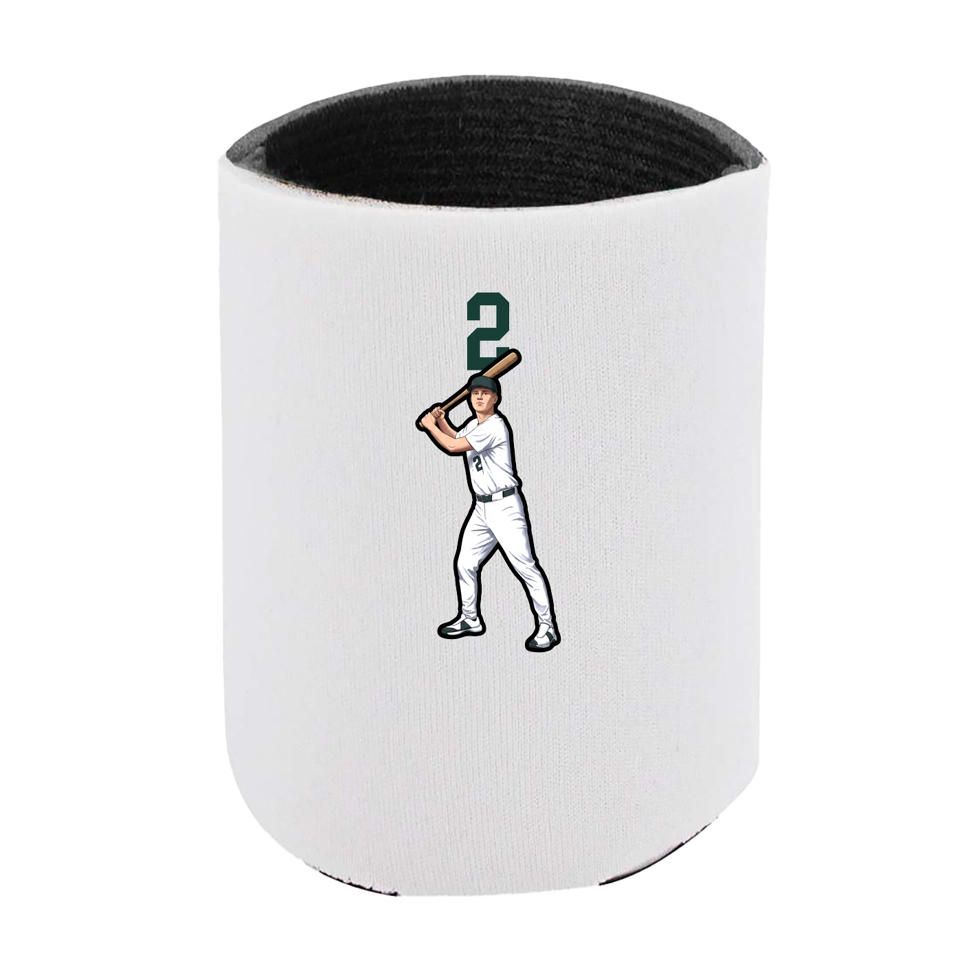 Can Holder — Number Top in White