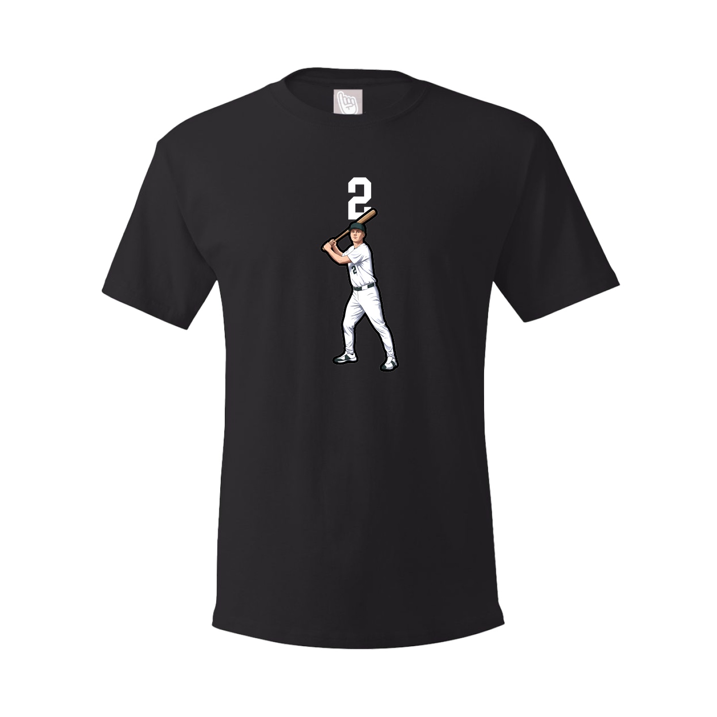 Tee — Number Top in Black