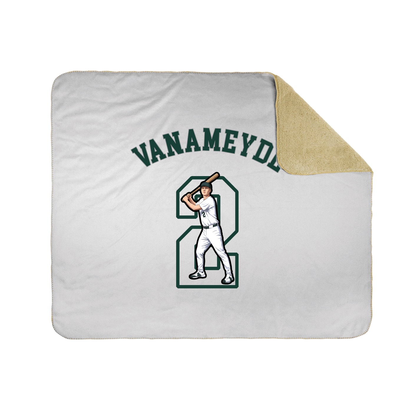 Throw Blanket — Shirsey Arch in White
