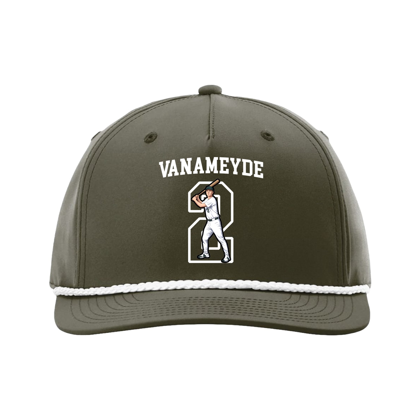Five-Panel Classic Rope Cap — Shirsey in Green