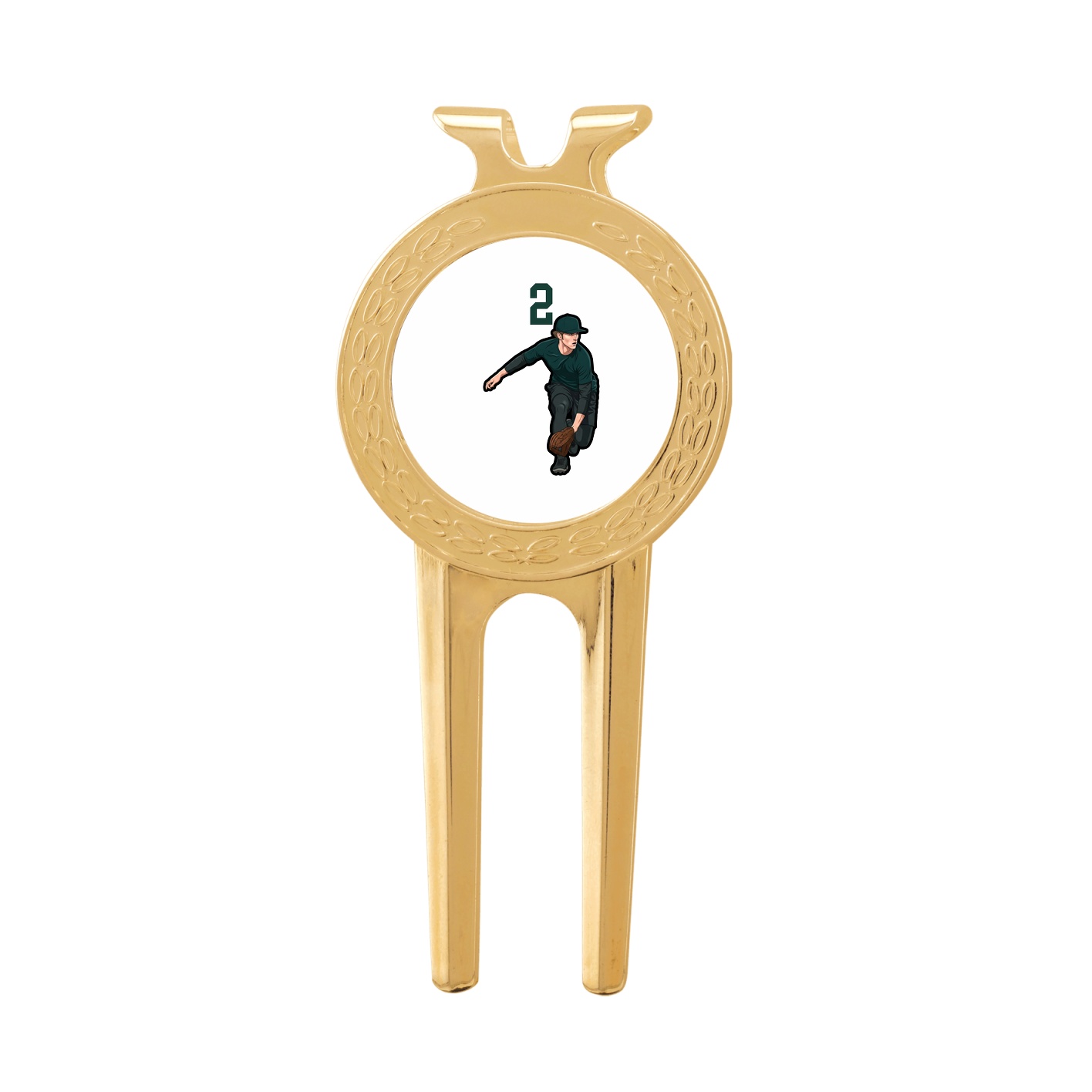 Divot Tool with Ball Marker — Number Top in Classic