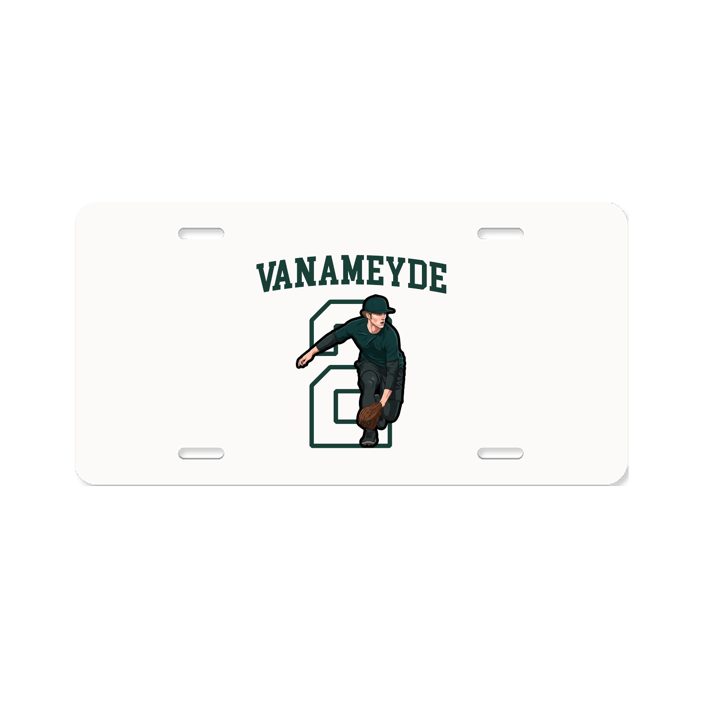 Aluminum License Plate