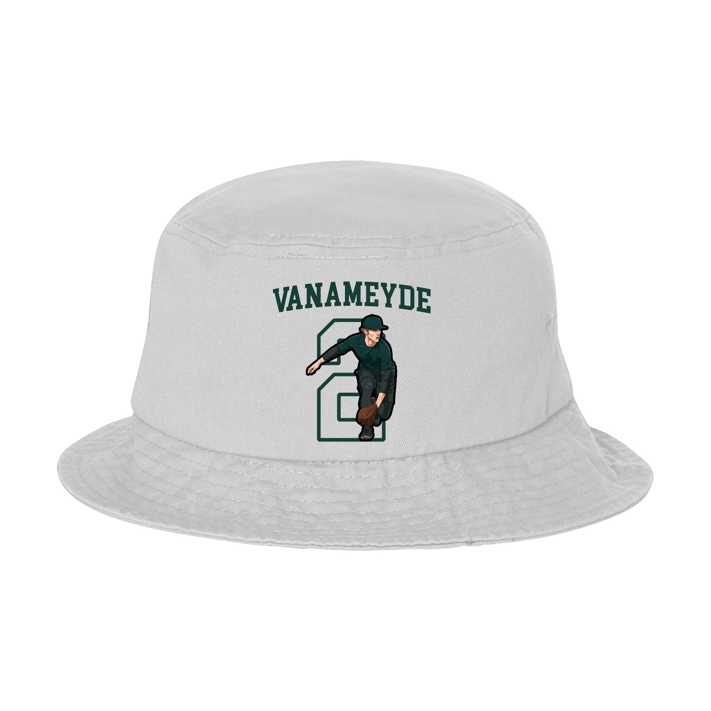 Bucket Cap — Shirsey in White