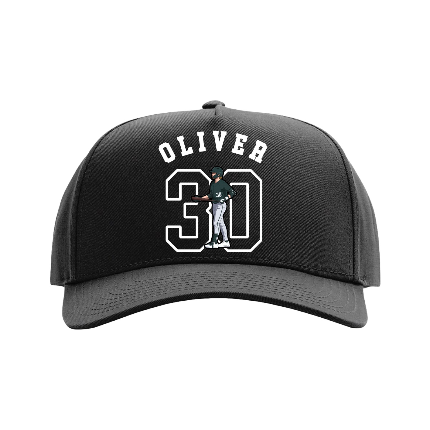 Full Fabric Five-Panel Champ Cap