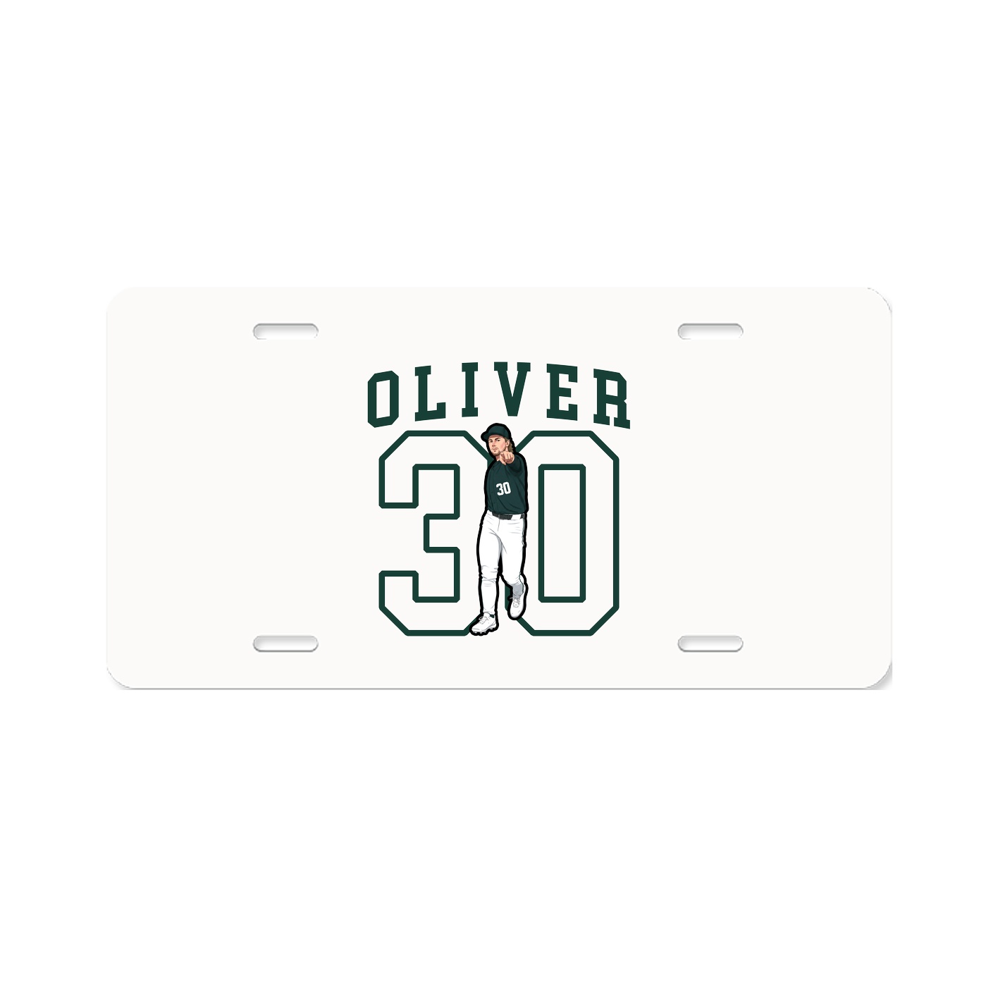 License Plate — Shirsey in Classic