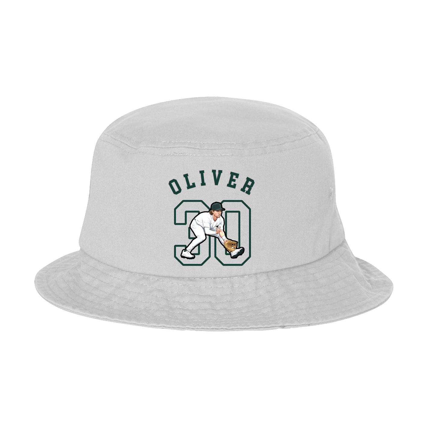 Bucket Cap — Shirsey Arch in White