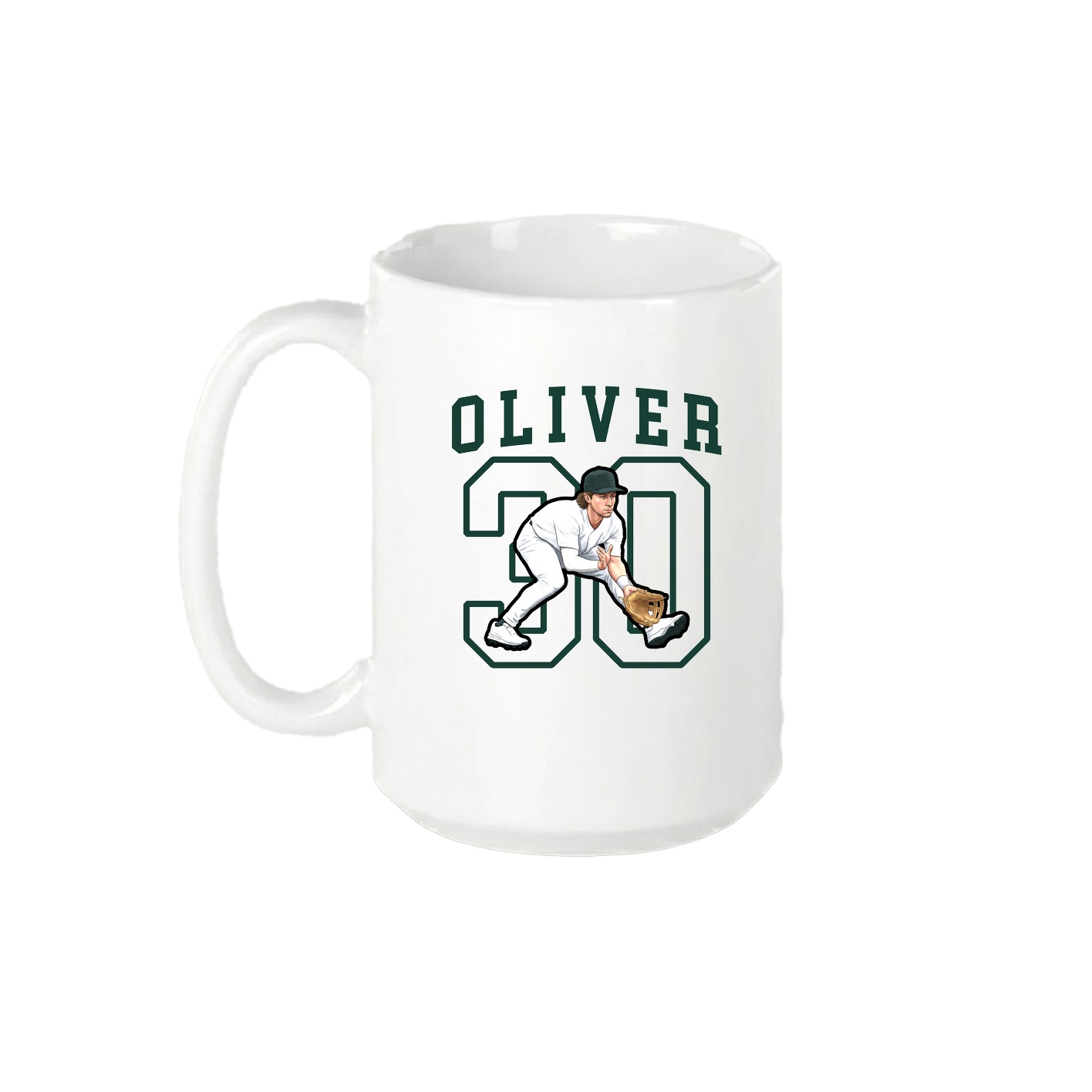 15oz Coffee Mug — Shirsey in White
