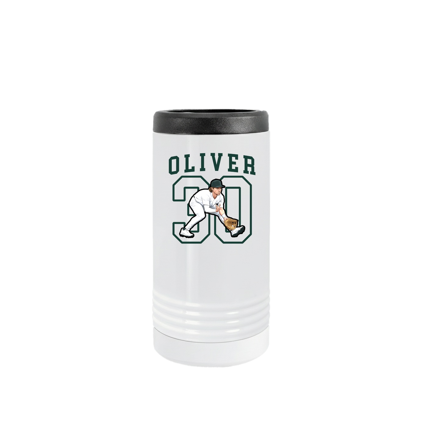 Slim Beverage Holder — Shirsey in White