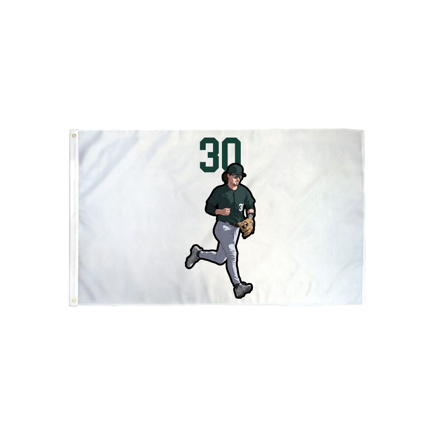 3x5 Flag — Number Top in Classic