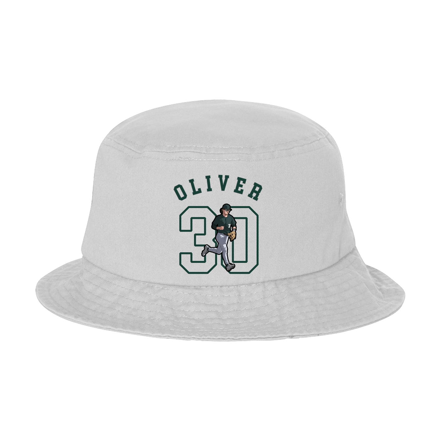 Bucket Cap — Shirsey Arch in White
