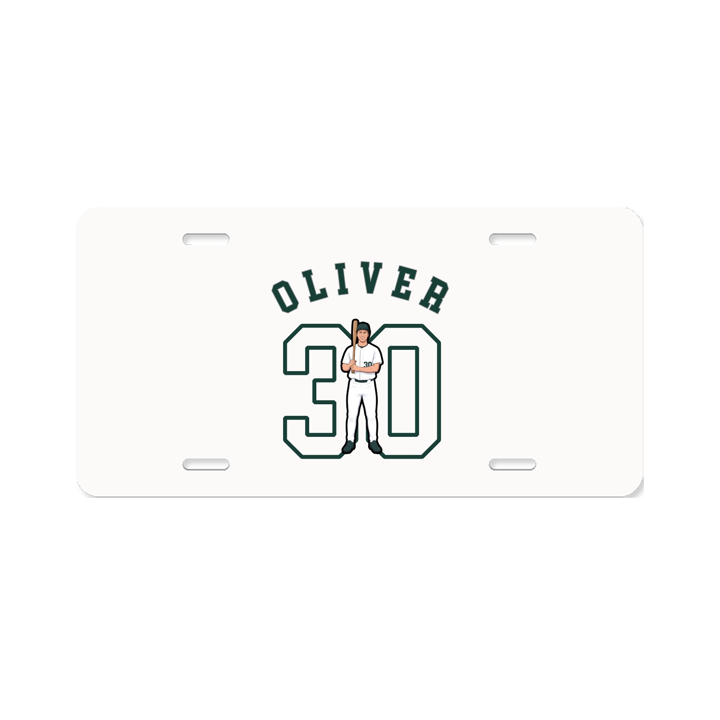 License Plate — Shirsey Arch in Classic