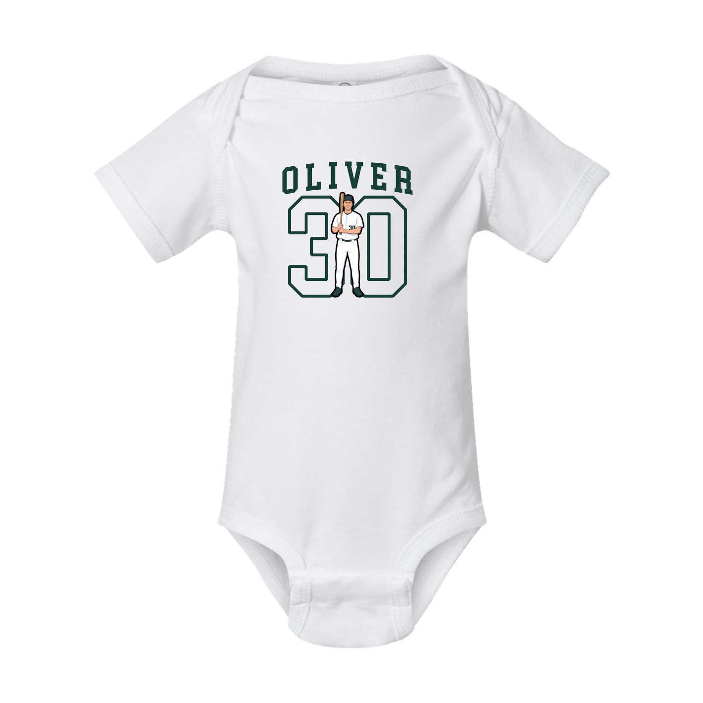 Baby Onesie — Shirsey in White