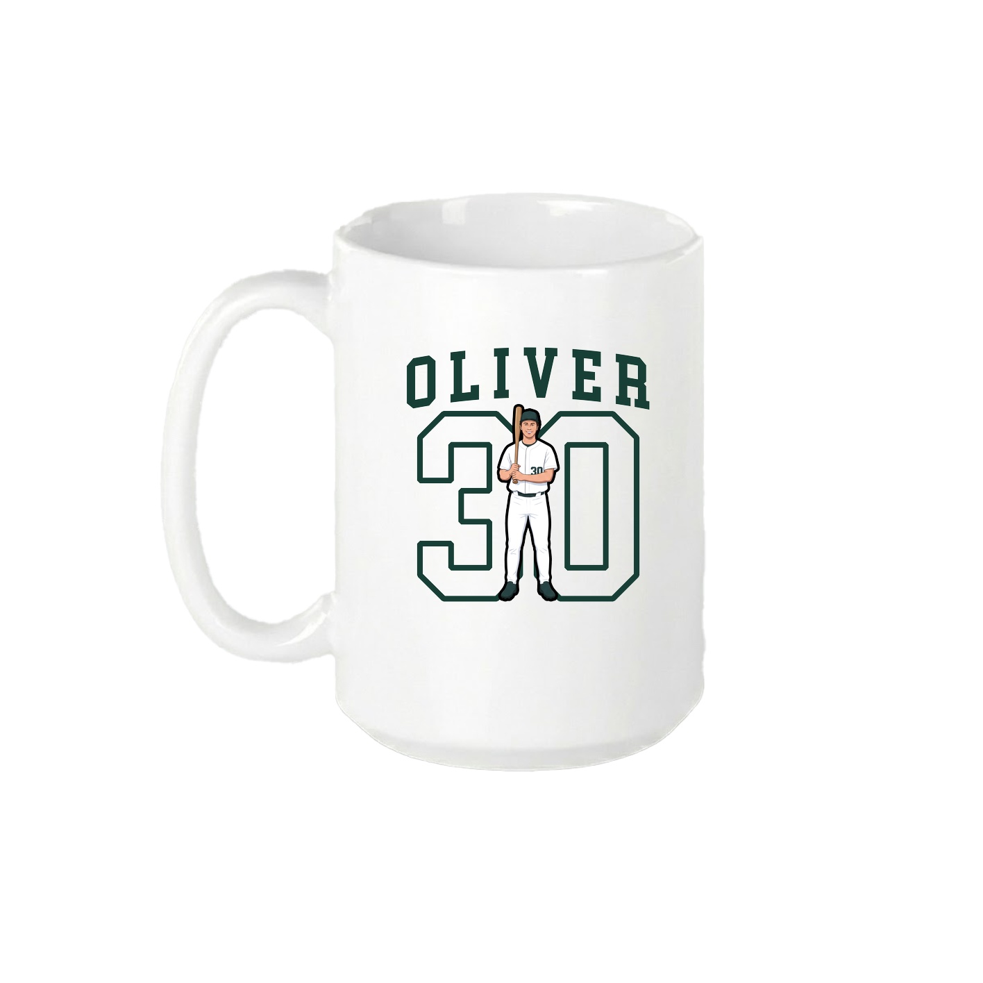 15oz Coffee Mug — Shirsey in White