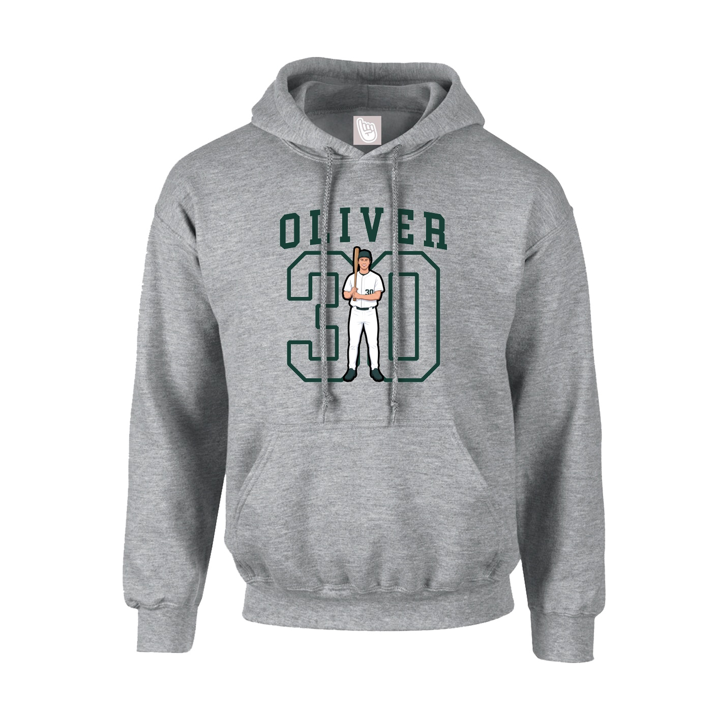 Hoodie — Shirsey in Grey