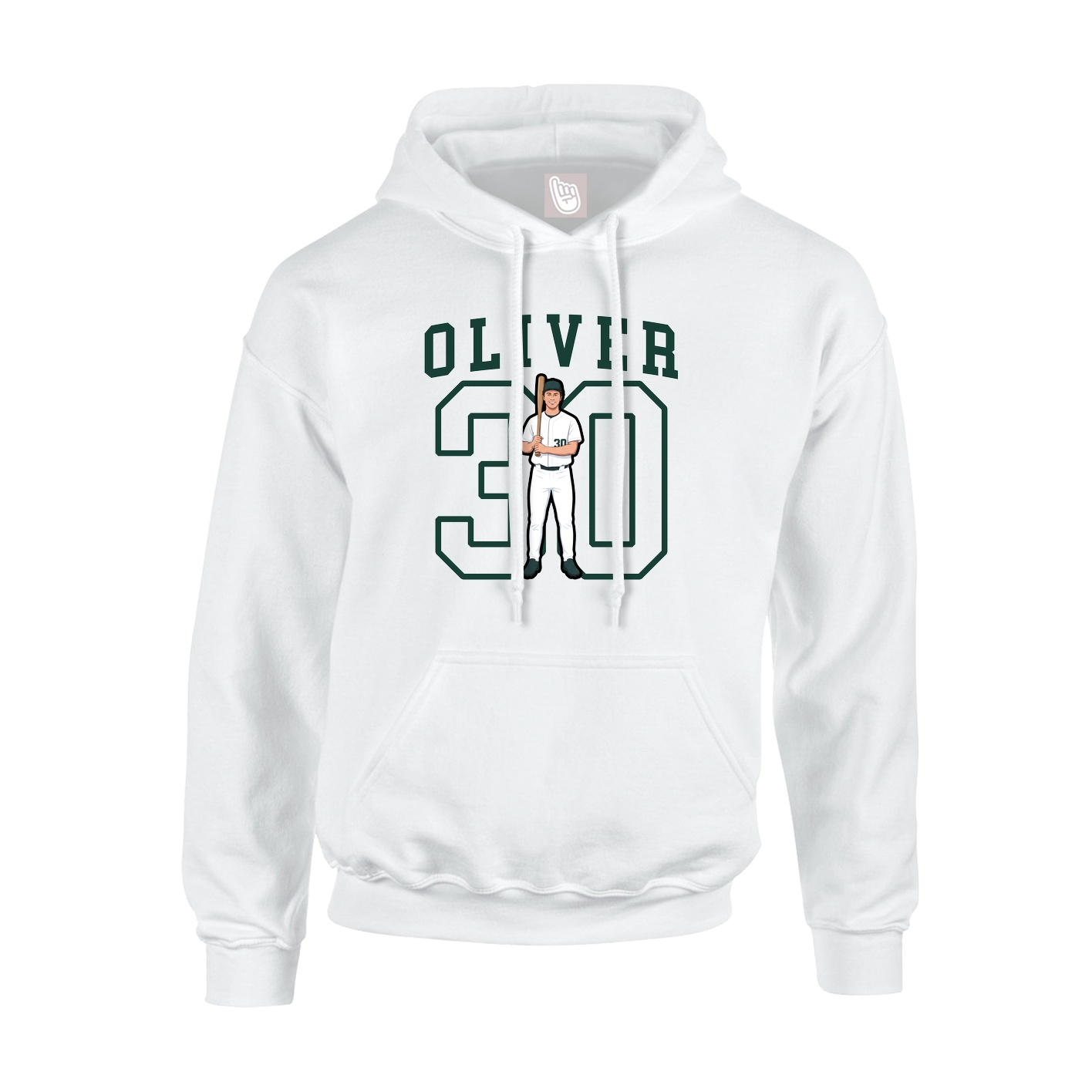 Youth Hoodie — Shirsey in White