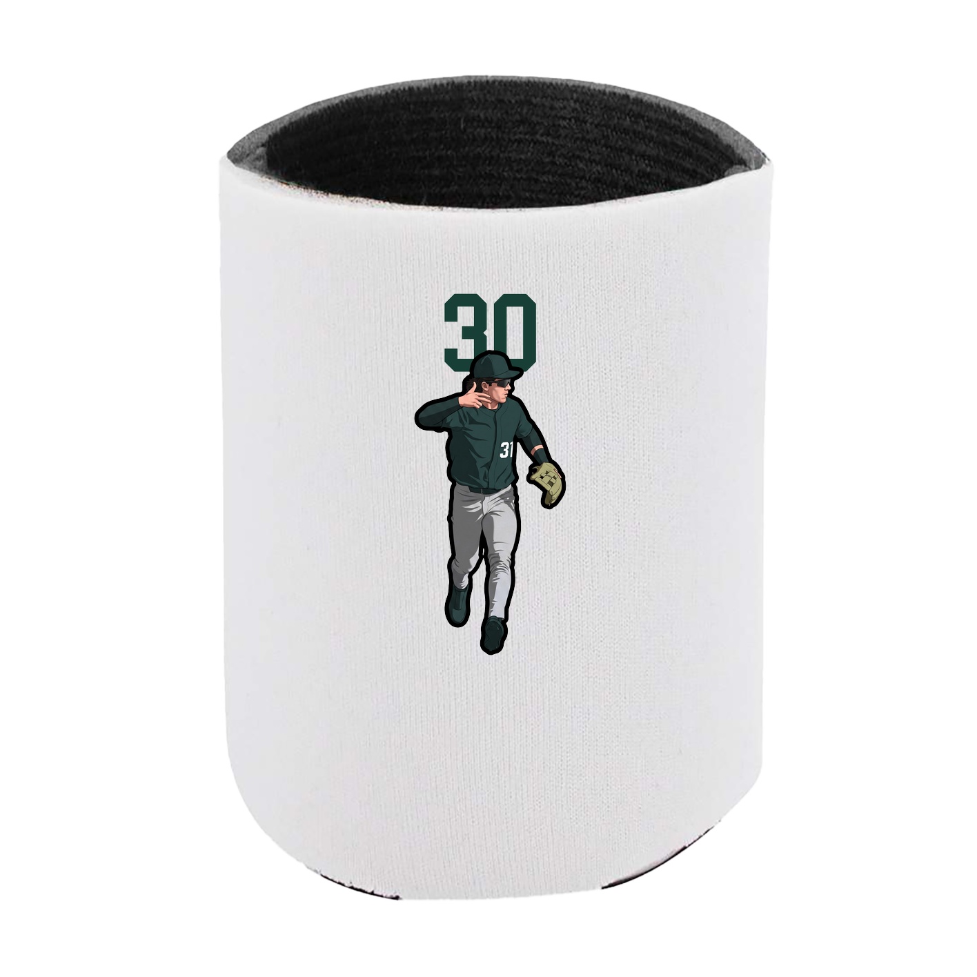 Can Holder — Number Top in White