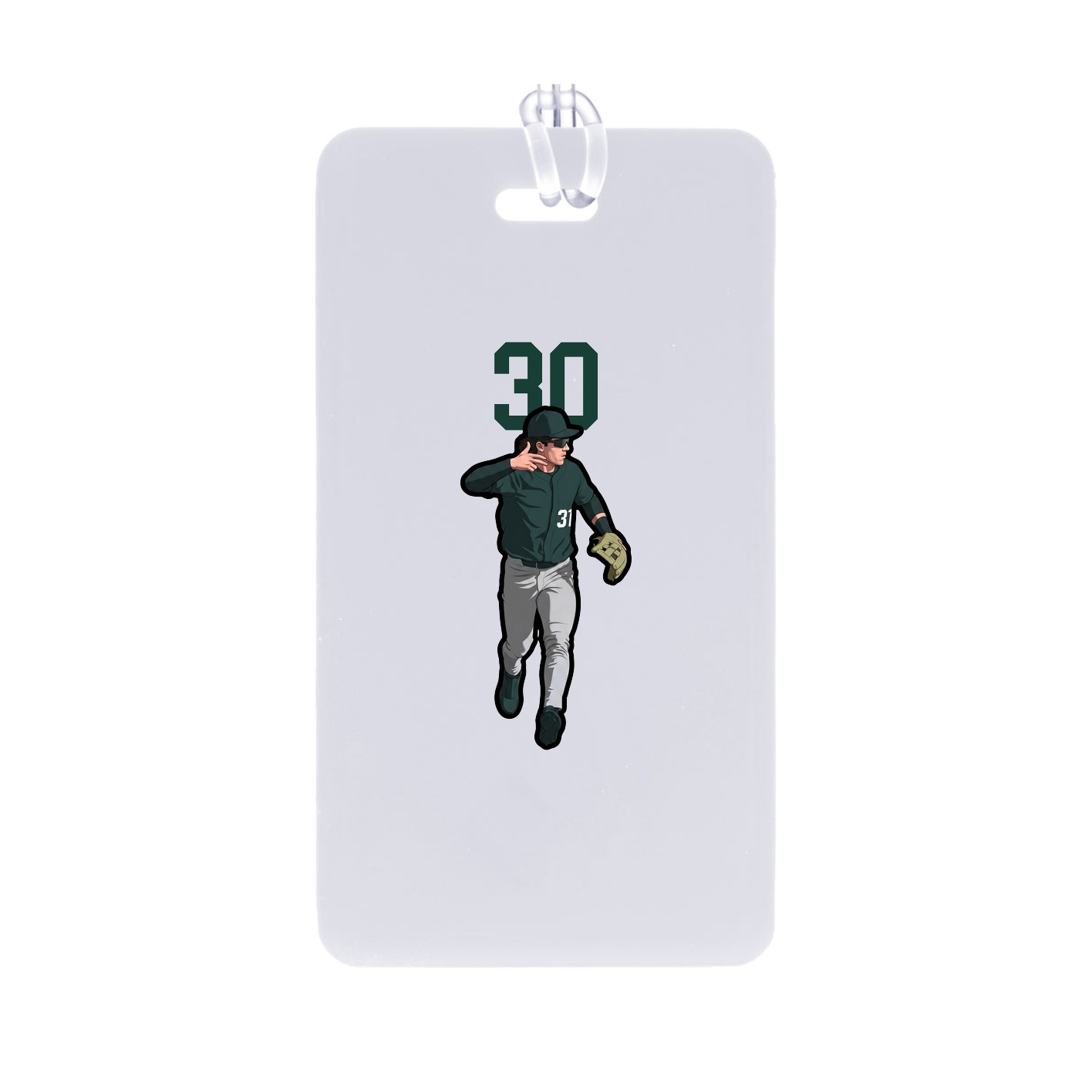 Bag Tag — Number Top in Classic
