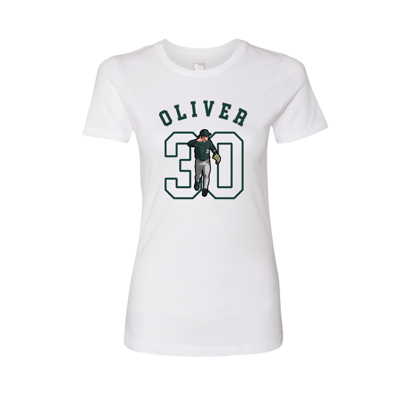 Womens Tee — Shirsey Arch in White