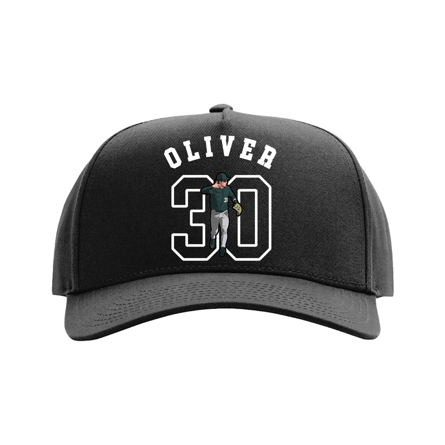 Full Fabric Five-Panel Champ Cap