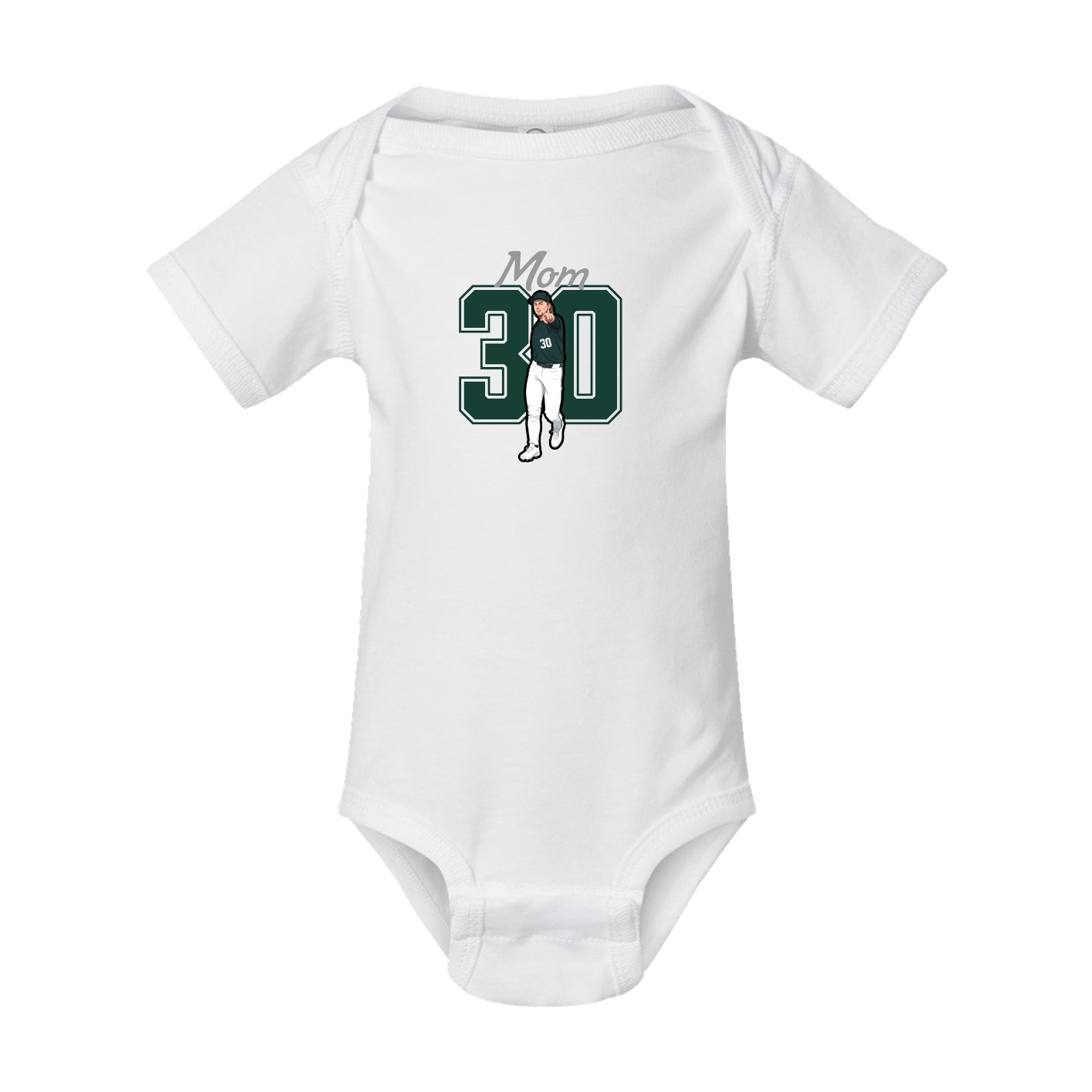 Baby Onesie — Mothers Day Shirsey in White