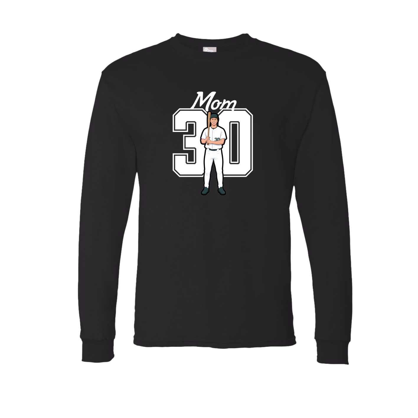 Long Sleeve Tee — Mothers Day Shirsey in Black
