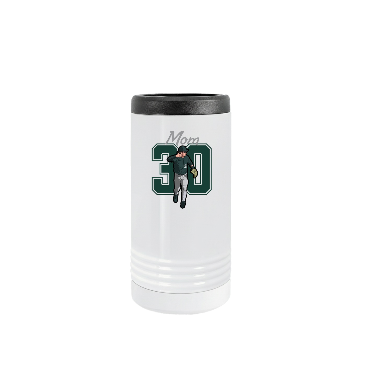 Slim Beverage Holder — Mothers Day Shirsey in White