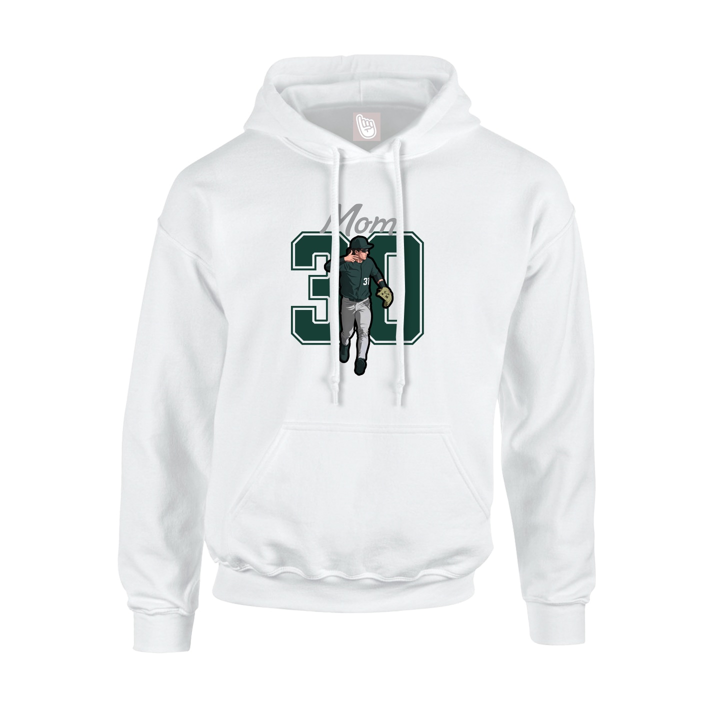 Youth Hoodie — Mothers Day Shirsey in White