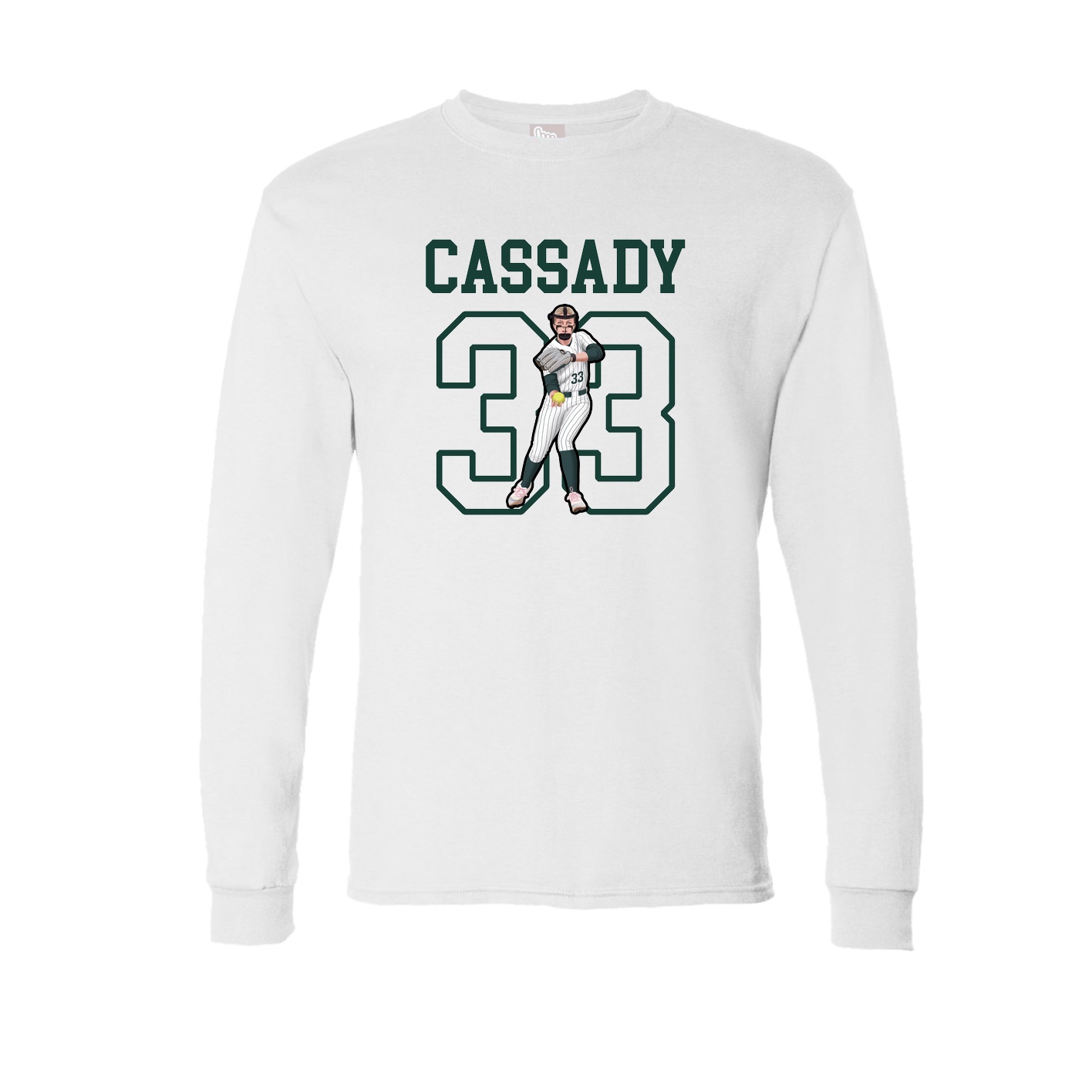 Long Sleeve Tee — Shirsey in White