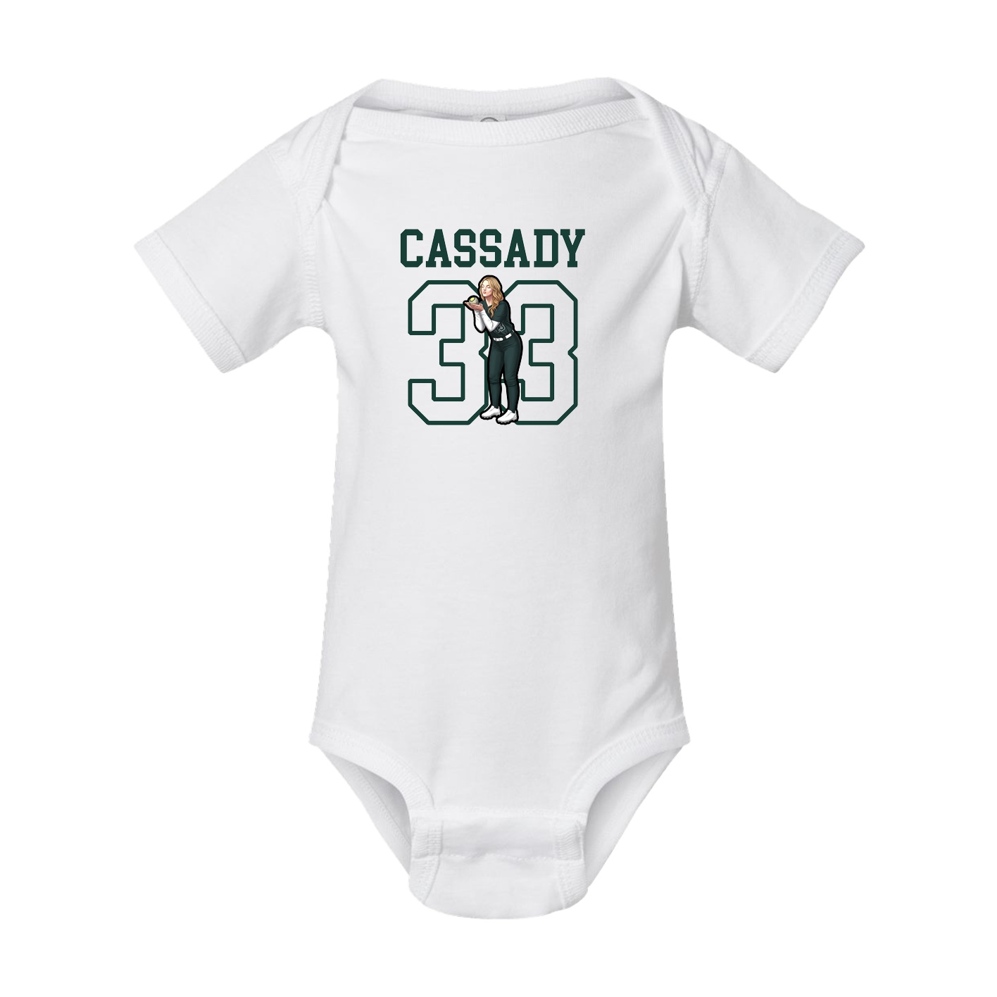 Baby Onesie — Shirsey in White