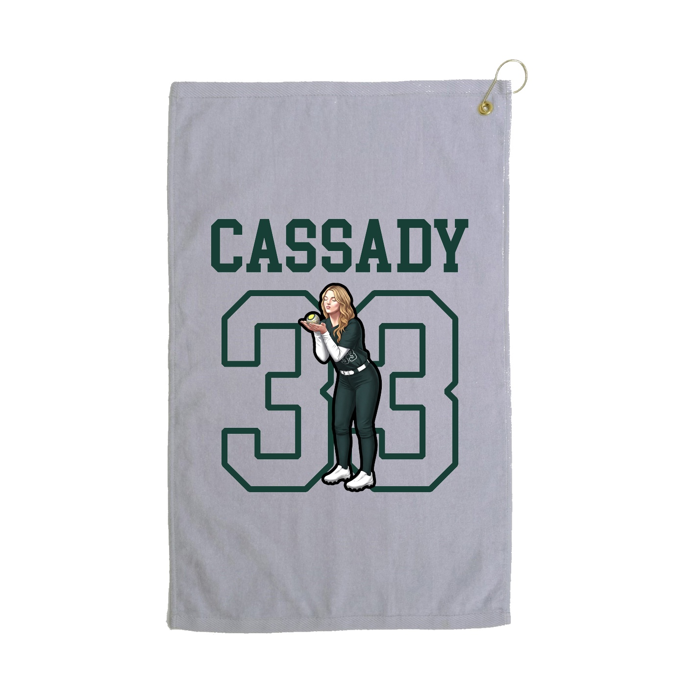 Golf Towel — Shirsey in Grey