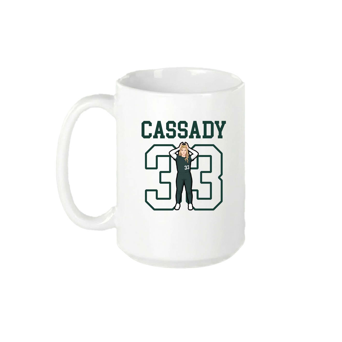 15oz Coffee Mug — Shirsey in White
